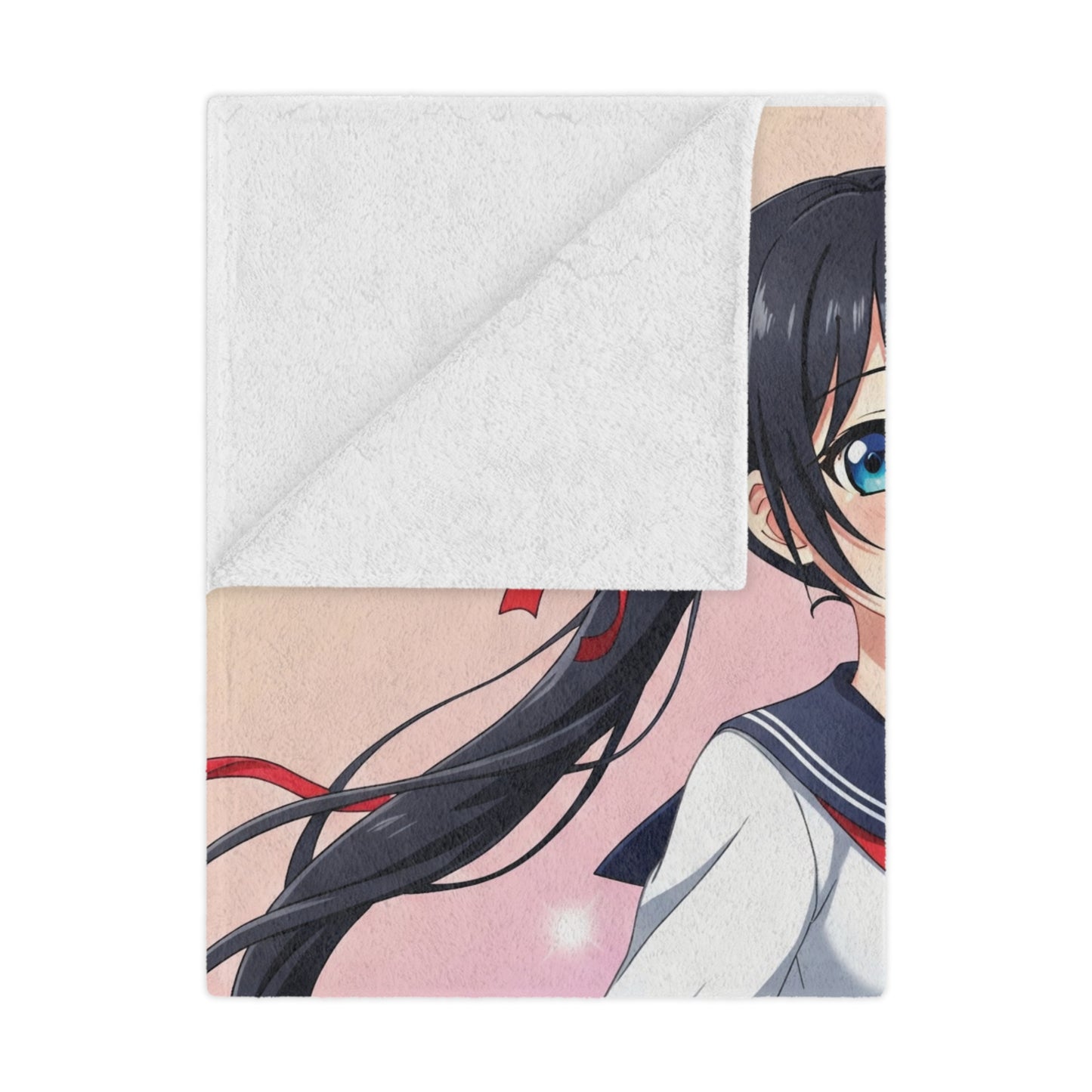 Charming Minky Blanket - Cozy Anime Vibes, Perfect Gift for Fans, Soft Blanket for Kids, Snuggly Throw for Any Occasion, Cute Decor
