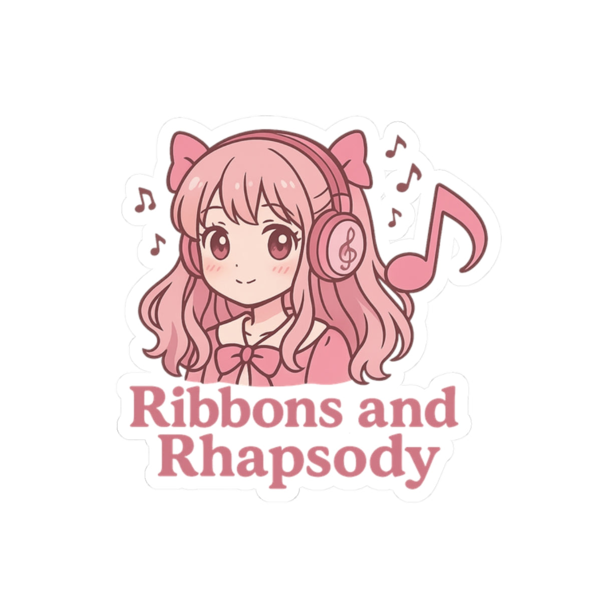 Pink Cute Stickers