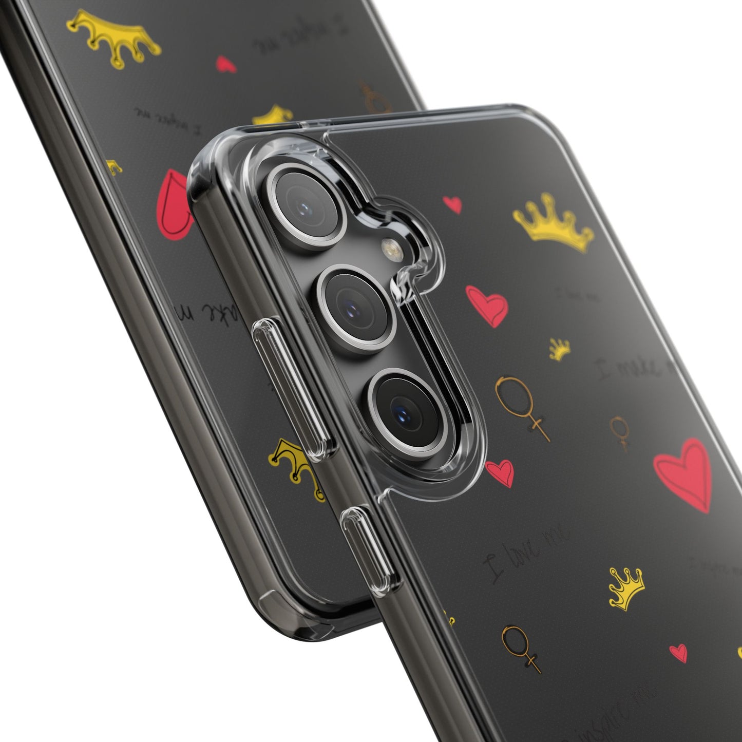 Phone Case - Cute Girly Clear Design
