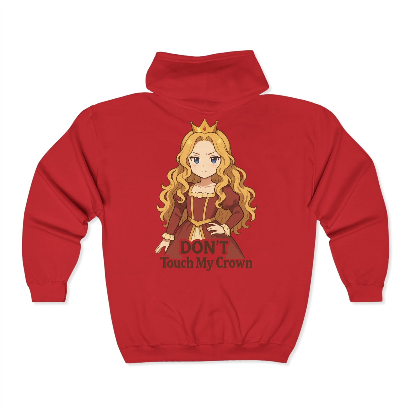 Cute Don't Touch My Hair Female Hooded Sweatshirt