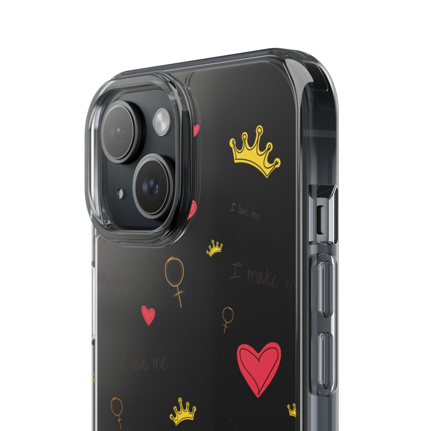 Phone Case - Cute Girly Clear Design