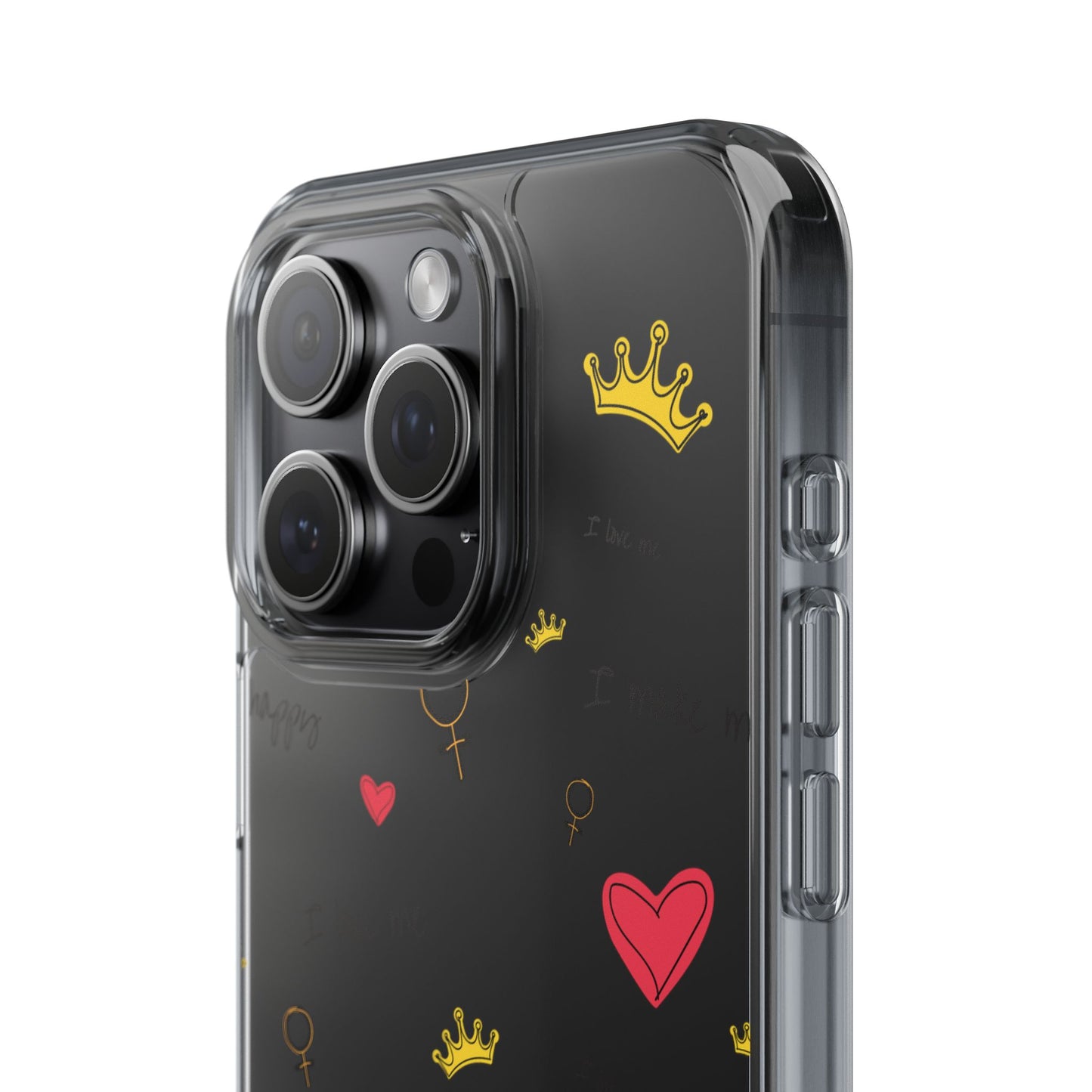 Phone Case - Cute Girly Clear Design
