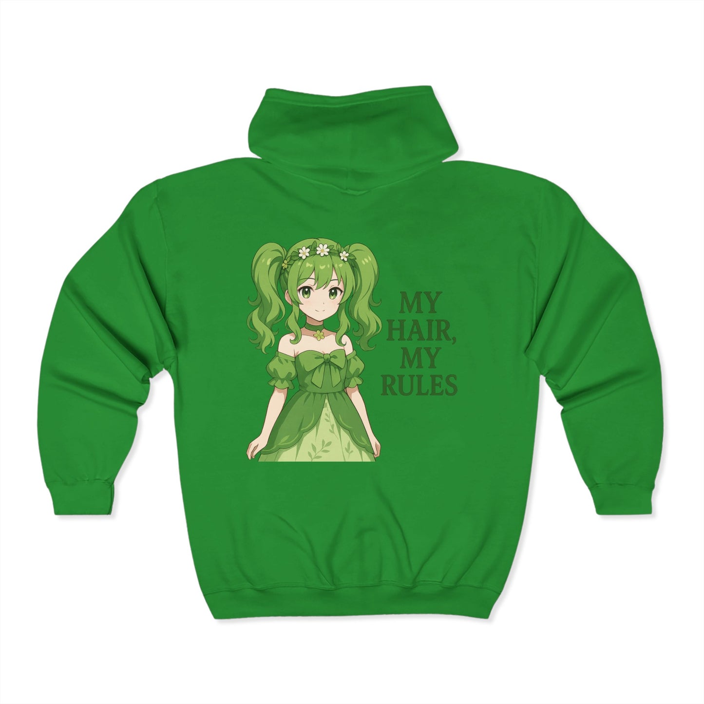 Cute Don't Touch My Hair Female Hooded Sweatshirt