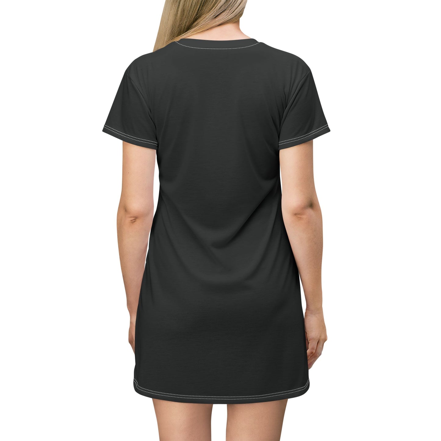 Stylish Anime T-Shirt Dress for Casual Outings, Summer dress, Gift for Anime Lovers, Everyday Wear