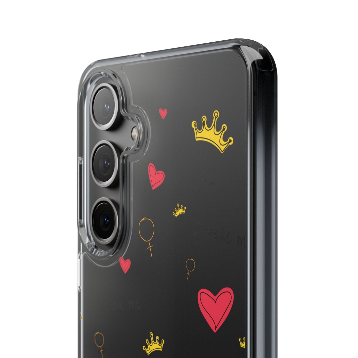 Phone Case - Cute Girly Clear Design