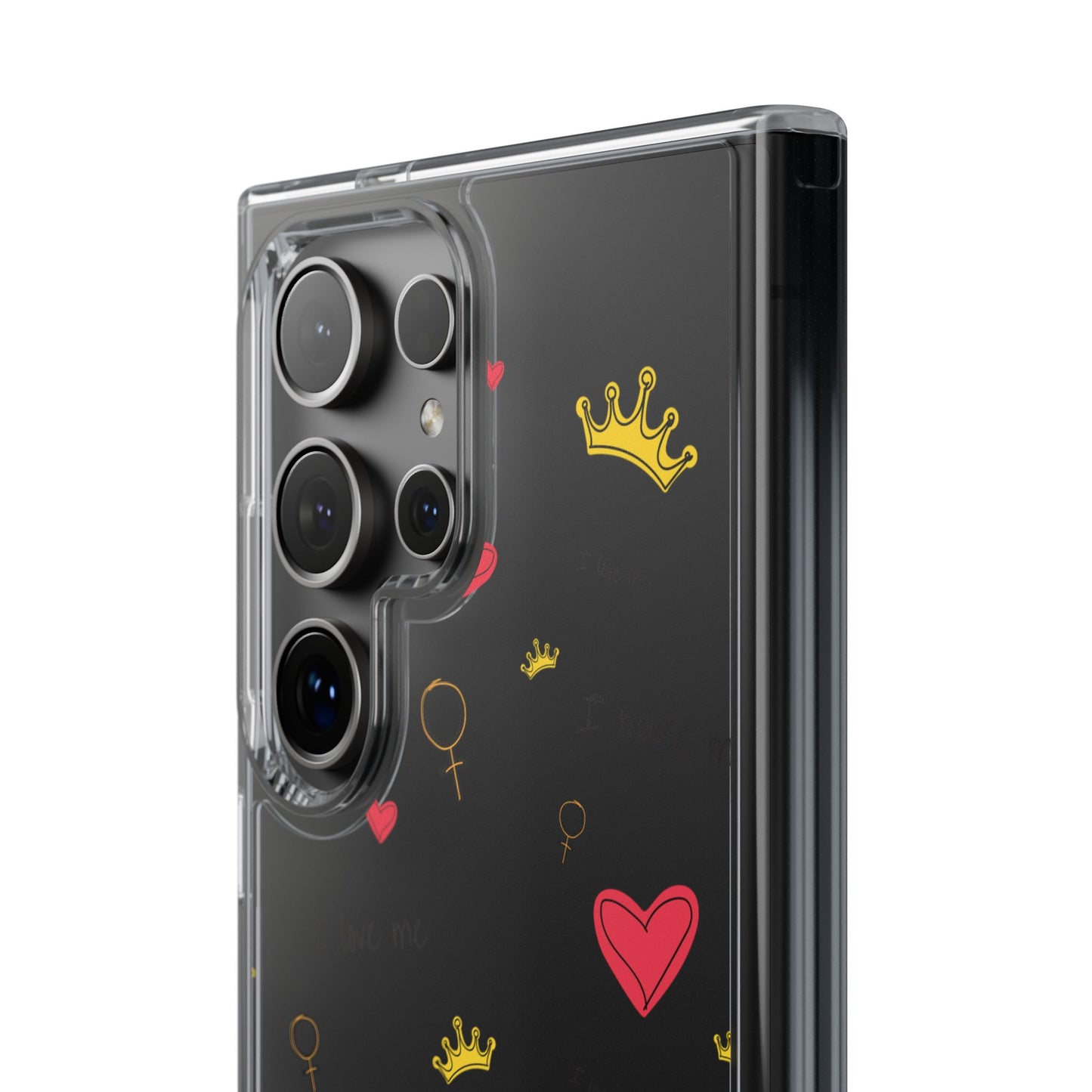 Phone Case - Cute Girly Clear Design