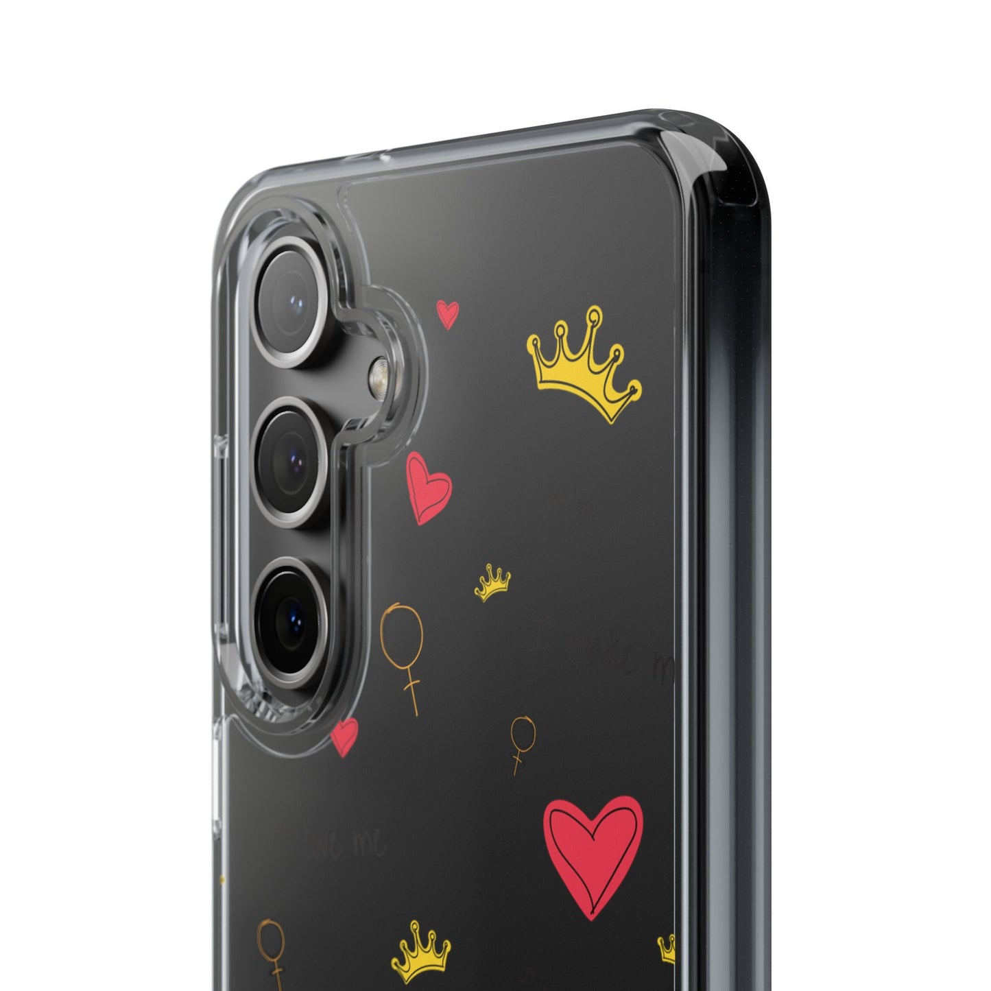 Phone Case - Cute Girly Clear Design