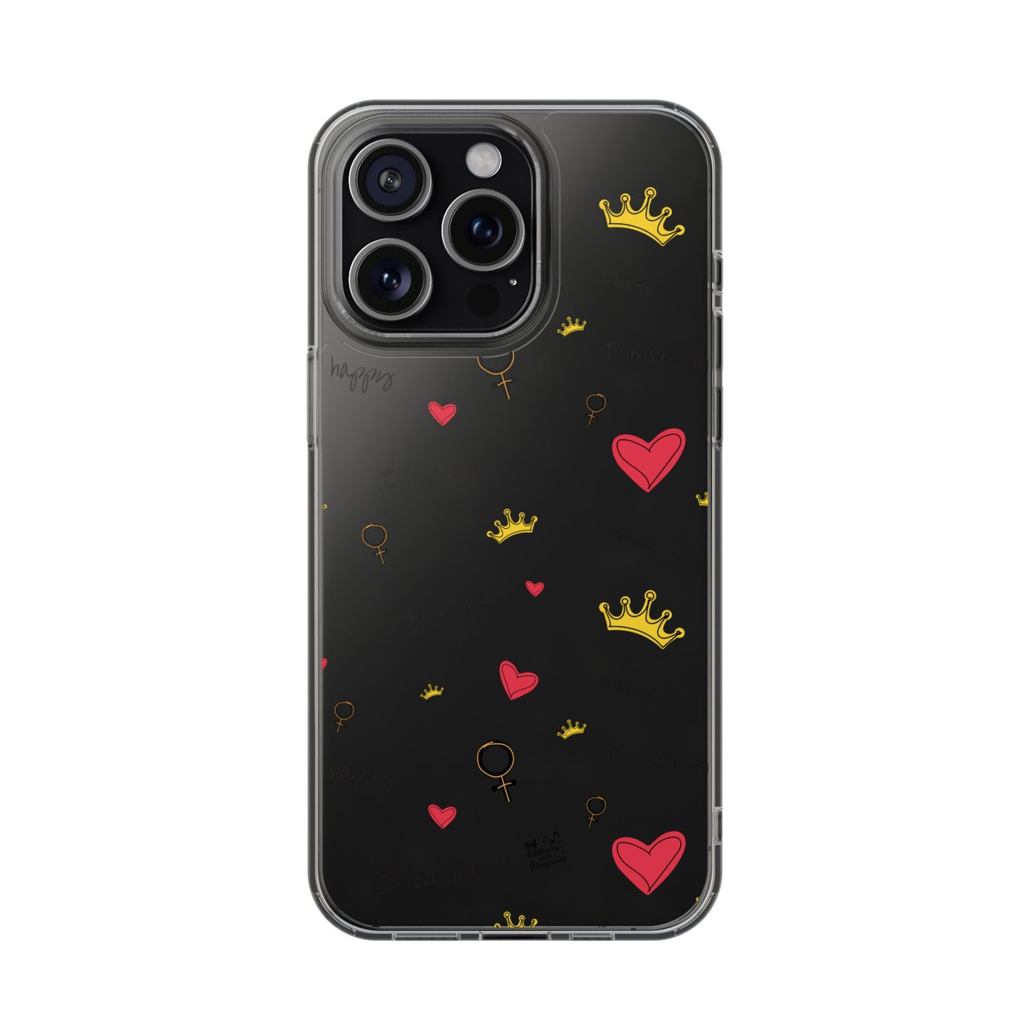 Phone Case - Cute Girly Clear Design
