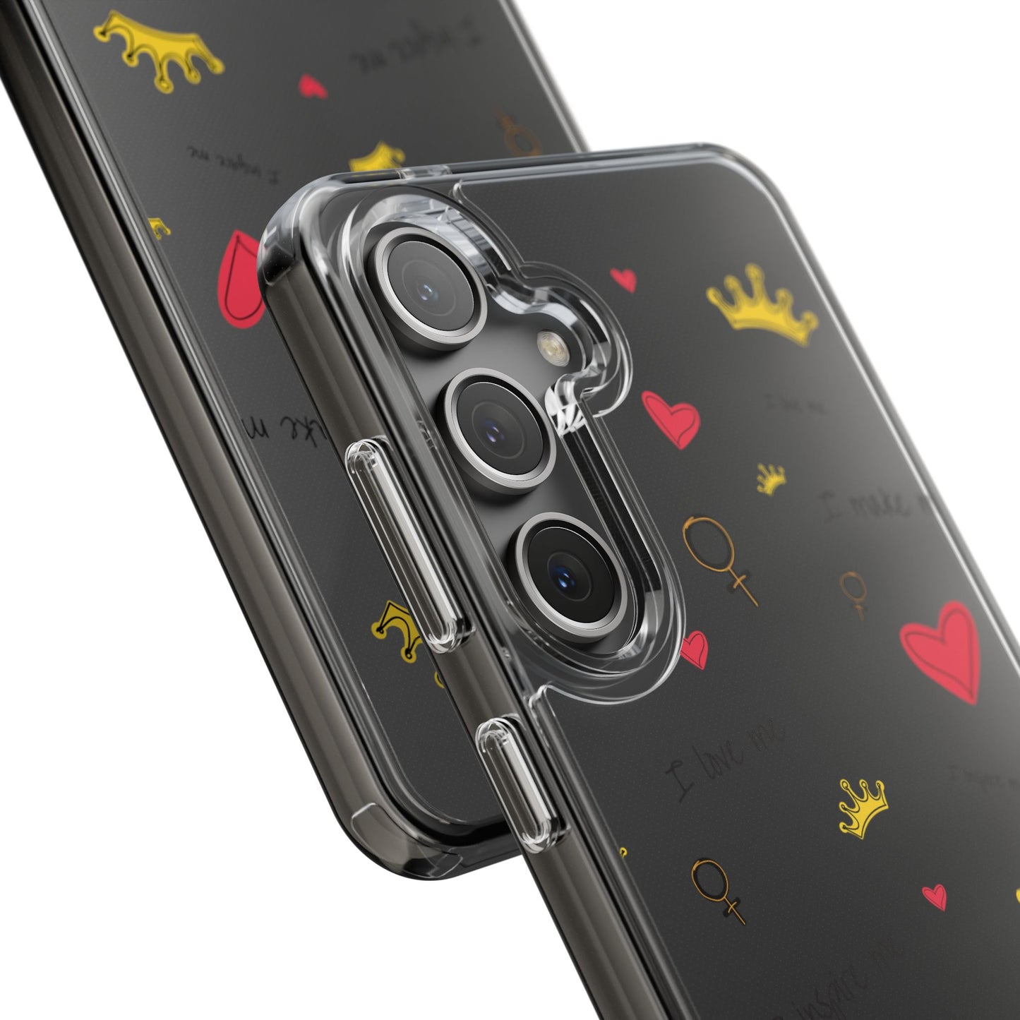 Phone Case - Cute Girly Clear Design