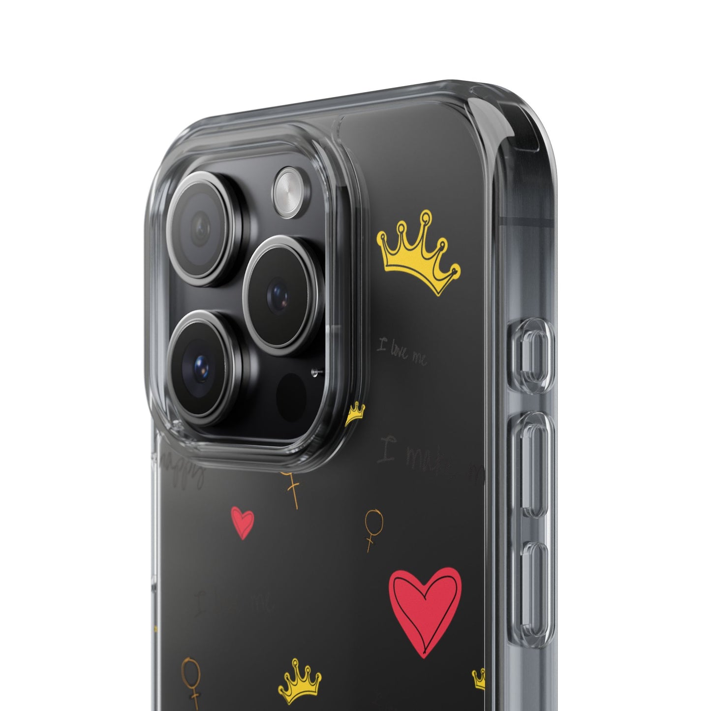 Phone Case - Cute Girly Clear Design